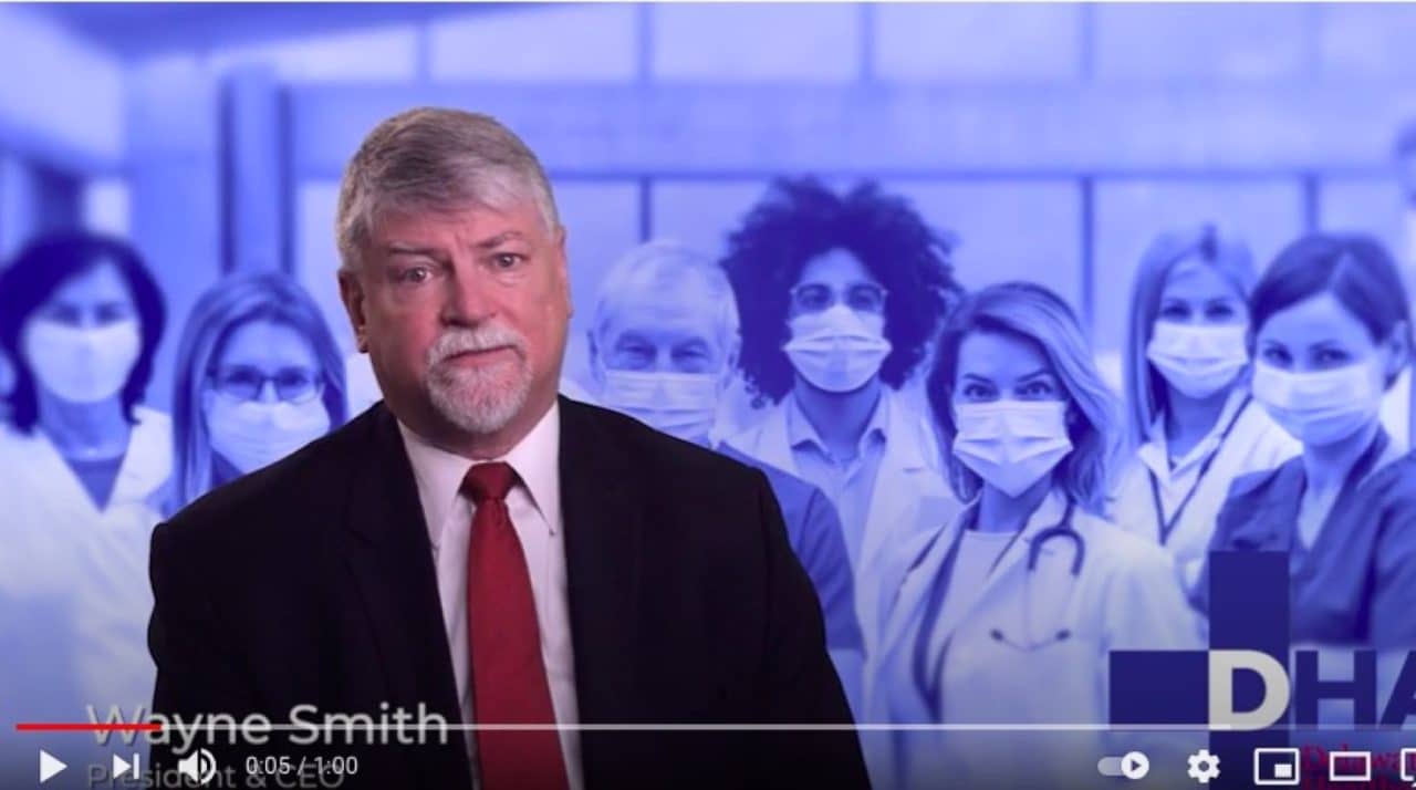 DHA Ad Urges DE to Stop the Spread of COVID