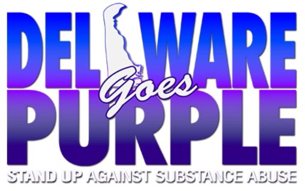 Delaware Goes Purple to Raise Awareness for Substance Abuse